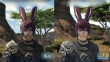 FFXIV Dawntrail Benchmark comparison (Male Viera) + Suggested improvements paintovers