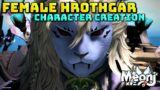 FFXIV: Female Hrothgar Character Creation!