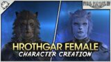 FFXIV – Hrothgar Female Character Creation