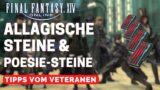 FFXIV allagische Steine & Poesie Steine / Final Fantasy 14 Allagische & Poesie Steine & Endgame