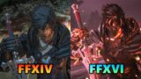 FFXIV vs. FFXVI – Clive Accepts The Truth | Final Fantasy XIV
