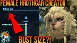 Female Hrothgar Character Creation Showcase [FFXIV 7.0 Dawntrail]