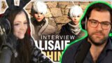 Zepla REACTS to MarcoMeatball's interview with voices of ALISAIE and ALPHINAUD | FFXIV