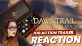 FFXIV Dawntrail Job Action Trailer LIVE Reaction!