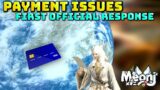 FFXIV: Payment Process Issues – Square Enix First Reponse