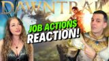 Final Fantasy XIV: DAWNTRAIL – Job Actions Trailer REACTION!