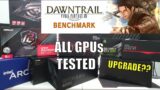 Final Fantasy XIV Dawntrail | FFXIV GPU Benchmark | 1440p and 4k