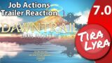 [Lyra] FFXIV Dawntrail Job Actions Trailer (7.0 Commentary and Reaction)