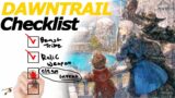 An EXHAUSTIVE list of things to do before the release of FINAL FANTASY XIV: DAWNTRAIL…
