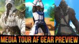 Dawntrail Artifact Armor Sets Showcase [FFXIV Media Tour]