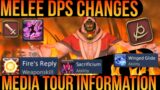 Dawntrail Melee DPS Changes! [FFXIV Media Tour]