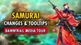 Dawntrail SAMURAI Changes & Tooltips | FFXIV Media Tour