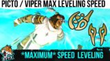 FASTEST Pictomancer + Viper Leveling Speed [FFXIV 7.0 Dawntrail]