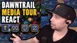 FFXIV – Dawntrail Media Tour Tank Changes React | Violent Destruction #highlights