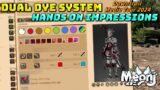 FFXIV: Dual Dye Channels Hands on – Meoni's Dawntrail Media Tour 2024 Coverage