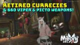 FFXIV: Retired Currencies Into Poetics & New 660 Weapons For Viper & Picto