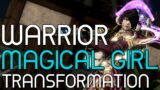 FFXIV Warrior Magical Girl Transformation and Macro Guide