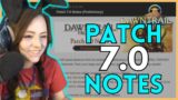 IT'S ALMOST HERE!! | Zepla goes over the 7.0 Preliminary PATCH NOTES for DAWNTRAIL [FFXIV]
