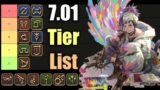 7.01 Tier List | Power/Meta Ranking | FFXIV Dawntrail