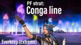 Conga line in Everkeep (Extreme) Dawntrail PF | FFXIV