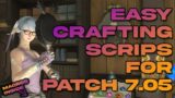 Easy Crafting Collectables for Gil & Scrips before Patch 7.05 | FFXIV Dawntrail