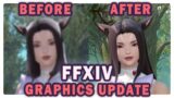 FFXIV Dawntrail Graphics Update Before and After Detailed Comparison