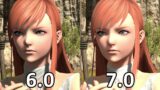 FFXIV Old VS New Graphics Comparison – "A Feast Of Lies" (DLSS)