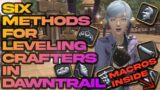 Leveling up your Crafting Jobs to 100 in Dawntrail | FFXIV