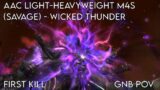 FFXIV OST AAC Light-heavyweight M4S (Savage) – Wicked Thunder – First Kill | GNB PoV