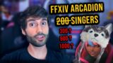 Future "200+ Singers" FFXIV collab announcement – Arcadion 1