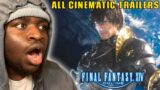 ELDER SCROLLS FAN REACTS TO ALL FINAL FANTASY 14 CINEMATICS!!!!!