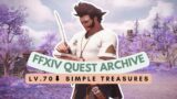 Lakeland: Lv.70 Simple Treasures | No Commentary | FFXIV Quest Archive
