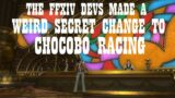 The FFXIV Devs Made a Weird Secret Change to Chocobo Racing