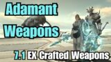 FFXIV: Adamant Weapons | EX Crafted Weapons