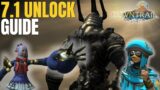 FFXIV Unlock Guide for 7.1;  MSQ, Extreme, Unreal, better gear & More!