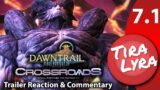 [Lyra] FFXIV Dawntrail Patch 7.1 Trailer Reaction & Commentary (Crossroads)