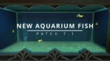 New Aquarium Fish added in FFXIV Patch 7.1