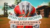 Lv.80⬇️ A Pachyderm's Promptitude | No Commentary | FFXIV Quest Archive