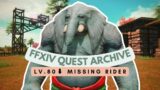 Lv.80⬇️ Missing Rider | No Commentary | FFXIV Quest Archive