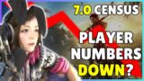 Player Numbers DOWN? | Zepla looks at LuckyBancho 7.0 JP CENSUS [Final Fantasy XIV Dawntrail]