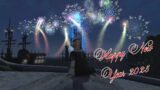 Happy New Year 2025 (Double Fireworks Final Fantasy XIV)